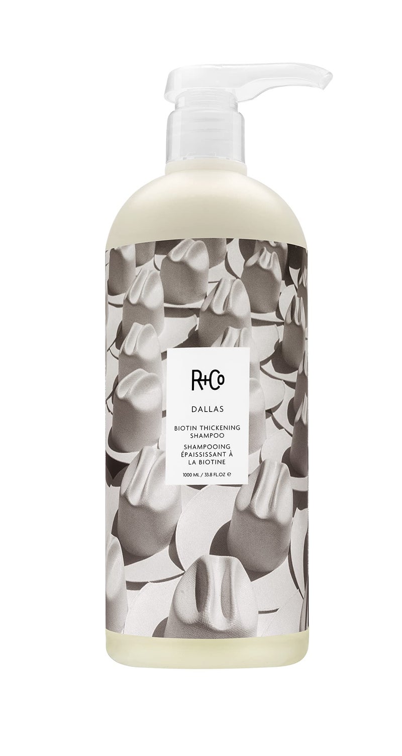 R+Co Dallas Thickening Shampoo | Biotin for Hair Growth, Thickening, + Strengthening | Vegan + Cruelty-Free | - Image 1